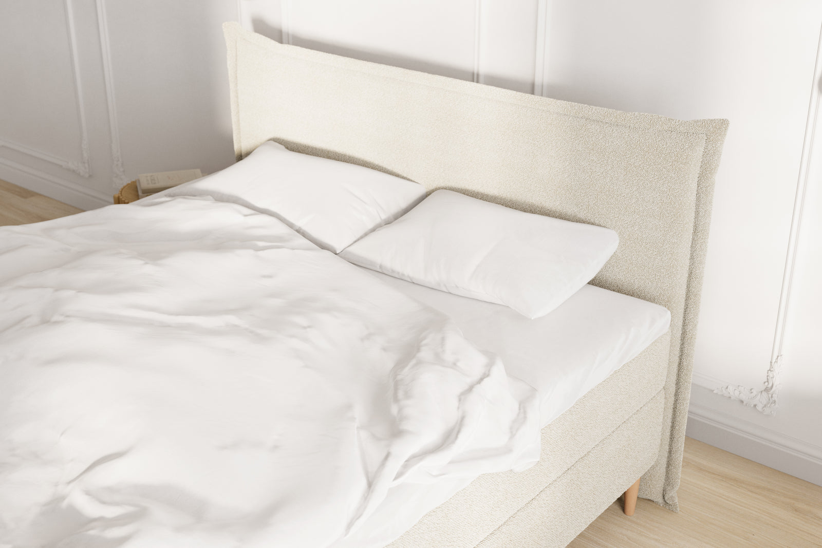 Icon Kontinentalseng - 140x200 - Bouclé beige