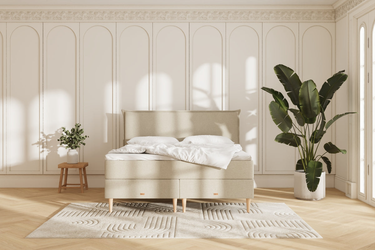 Juna Kontinentalseng - 180x200 - Beige