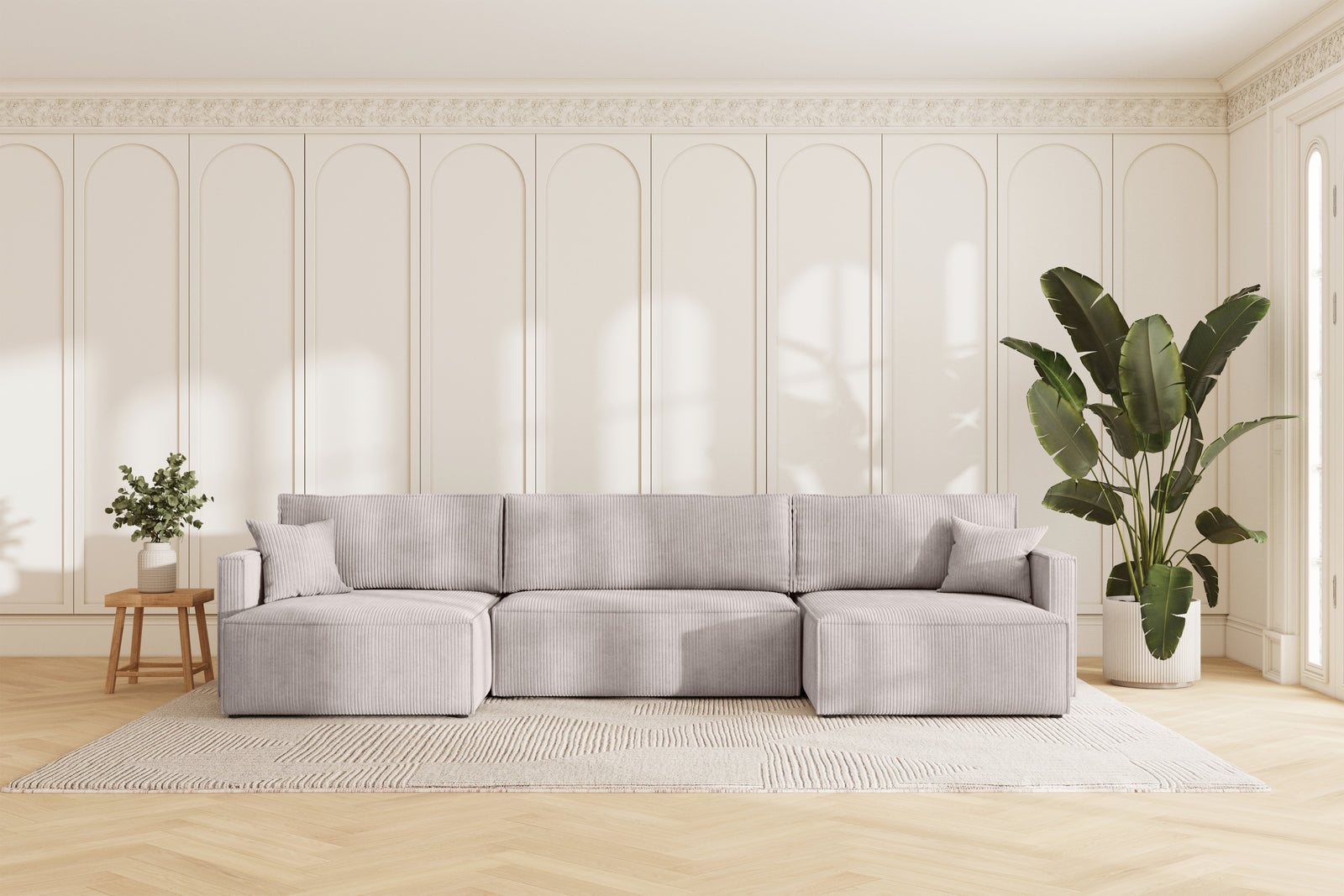 Karlo Sovesofa U XL - Velvet Clay