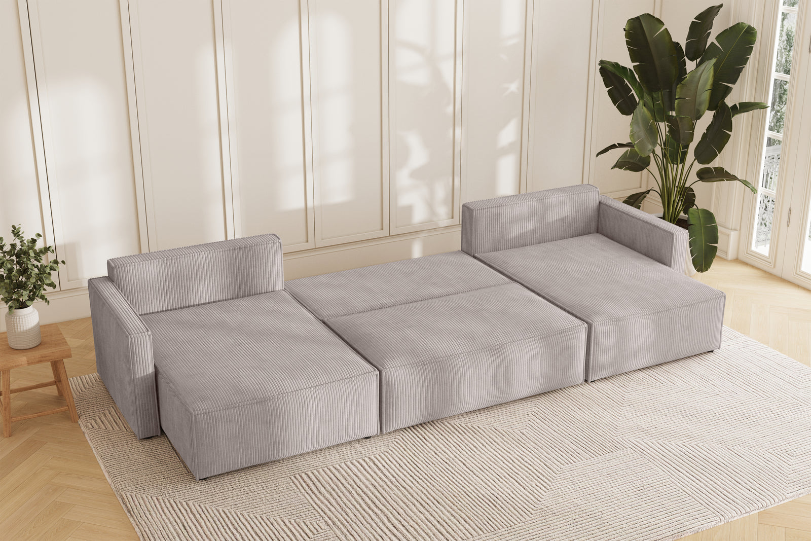 Karlo Sovesofa U XL - Velvet Clay
