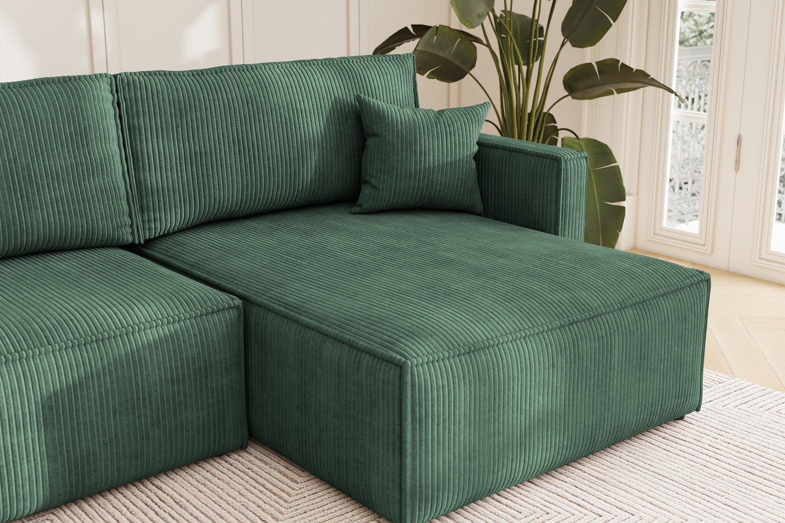 Karlo Sovesofa U XL - Velvet Green