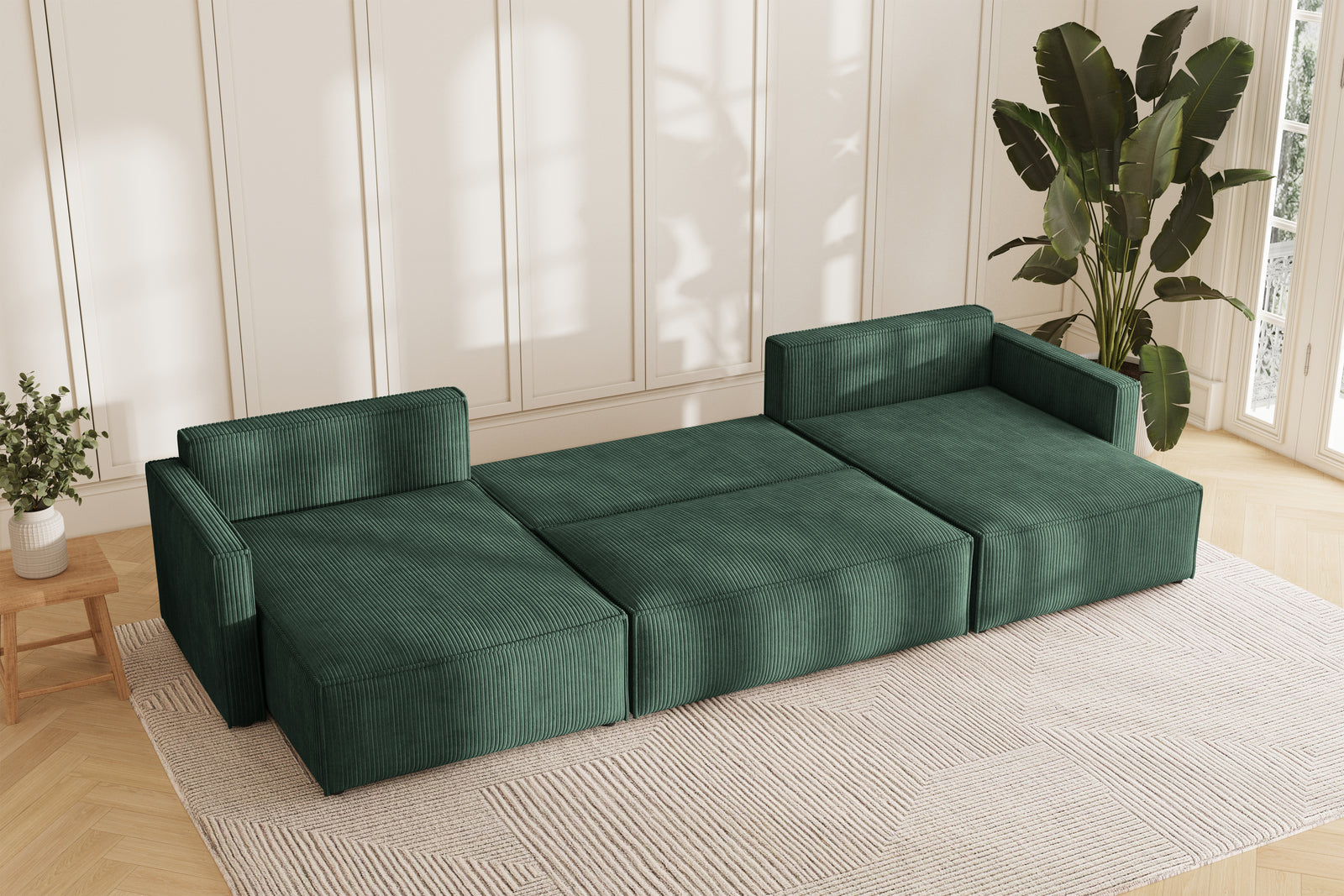 Karlo Sovesofa U XL - Velvet Green