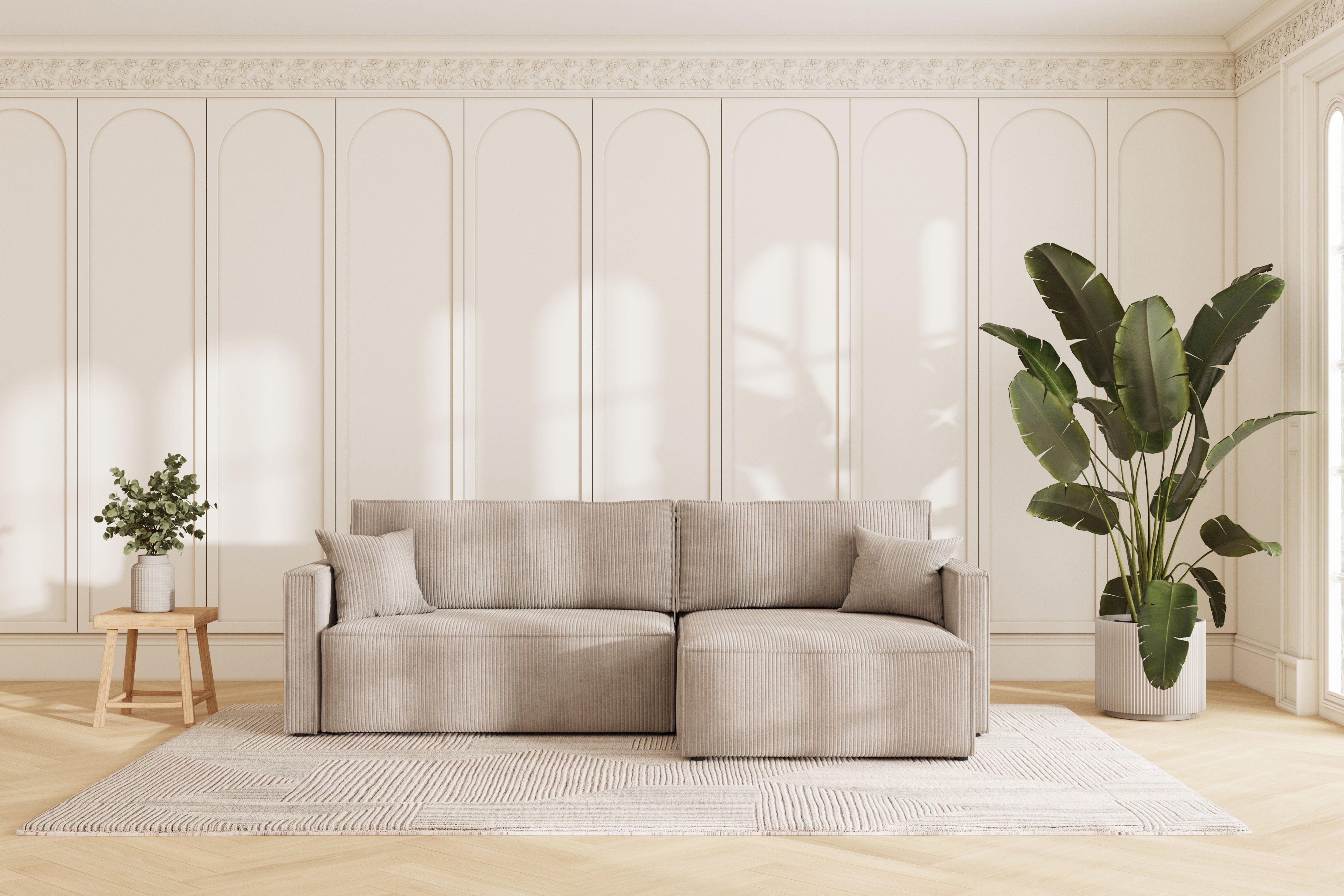 Karlo Sovesofa L XL - Velvet Beige