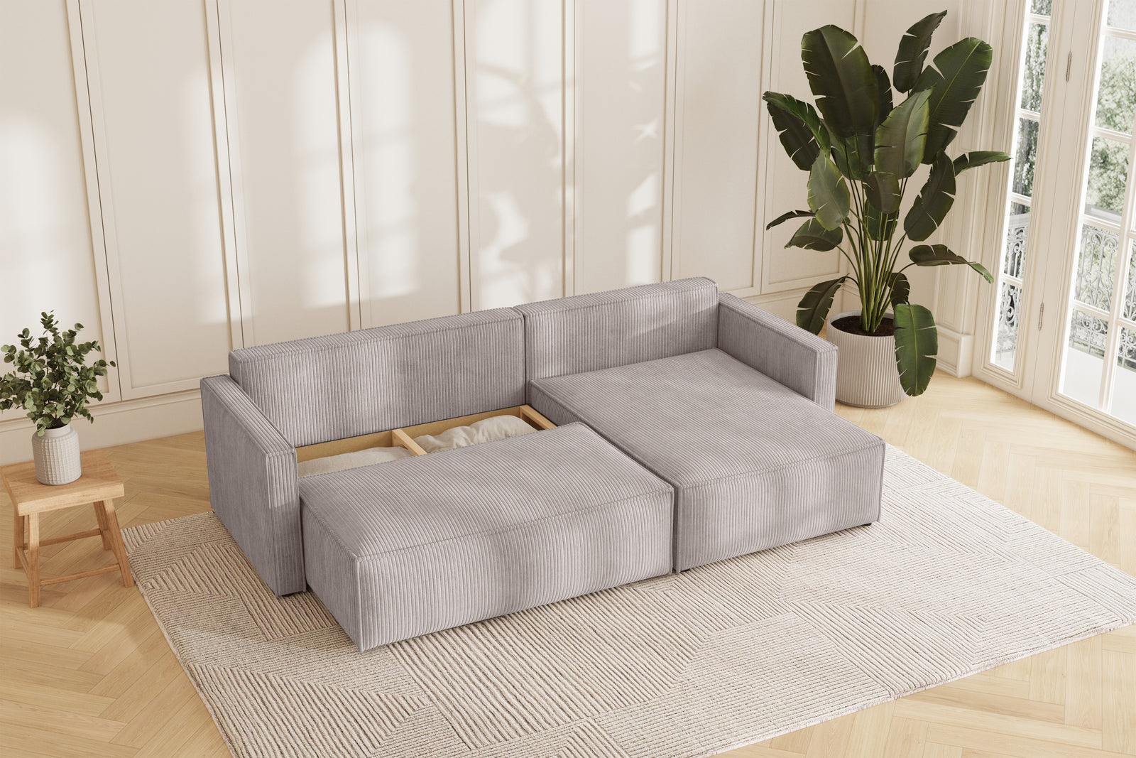 Karlo Sovesofa L XL - Velvet Clay