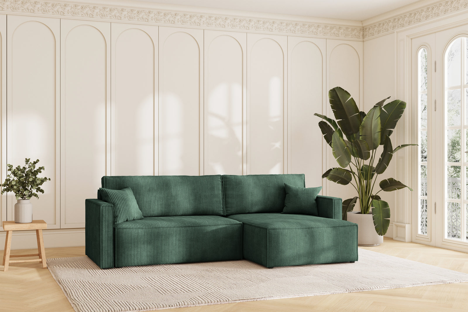 Karlo Sovesofa L XL - Velvet Green