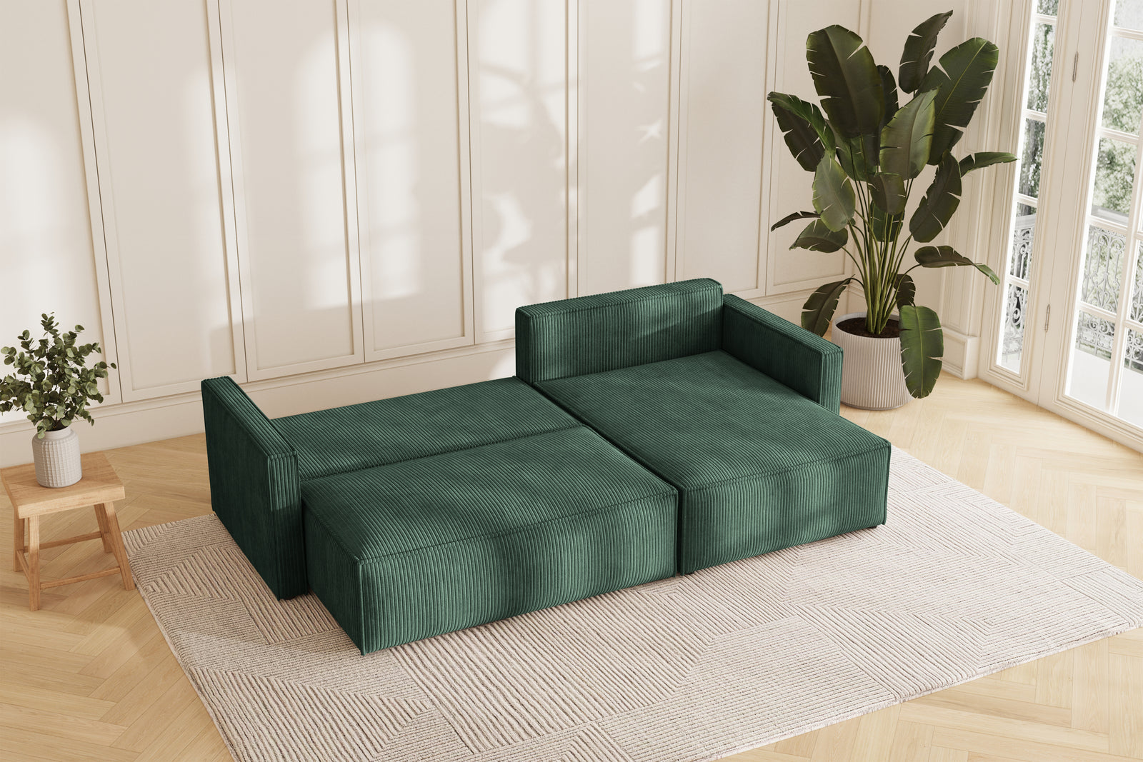 Karlo Sovesofa L XL - Velvet Green