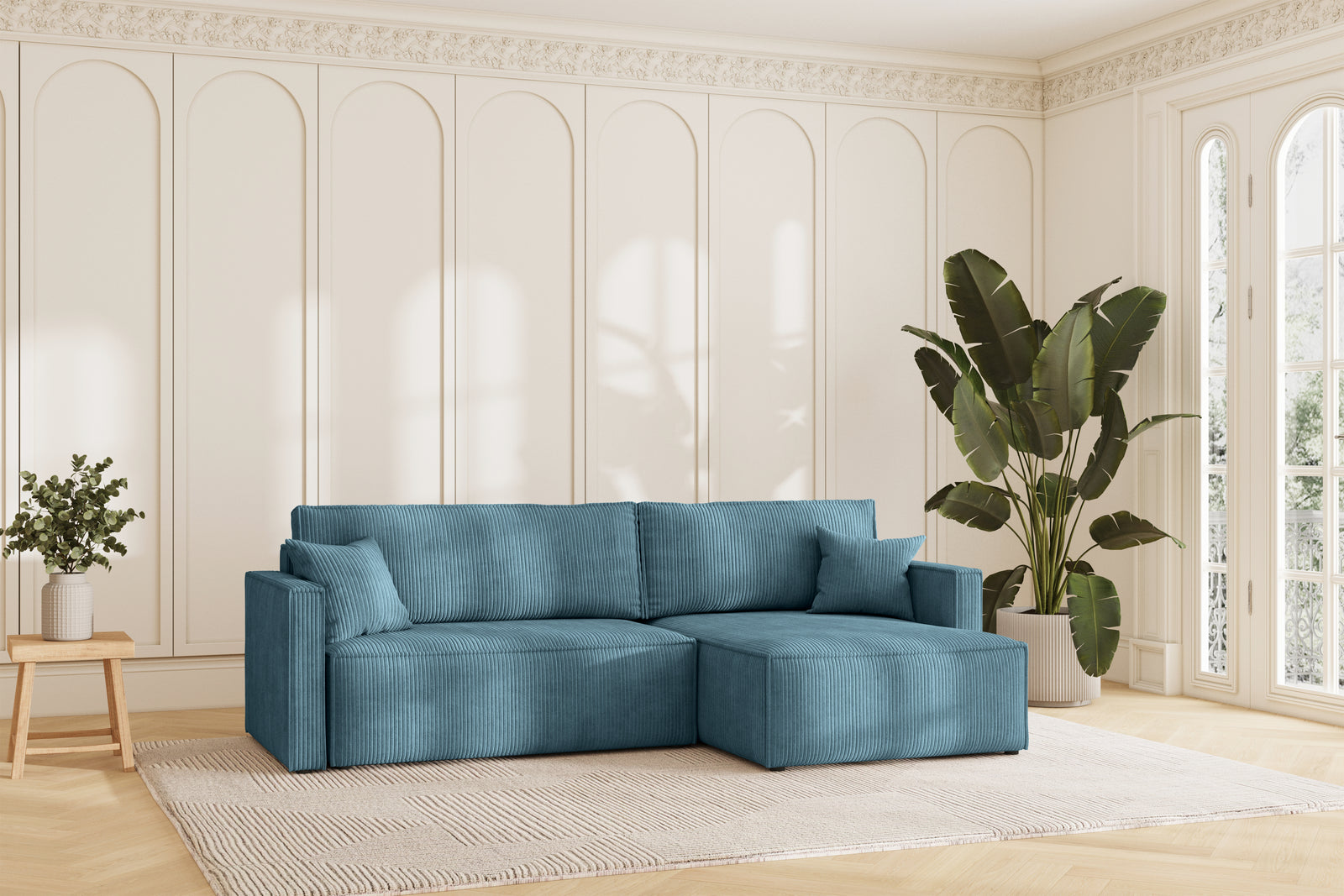 Karlo Sovesofa L XL - Velvet Blue
