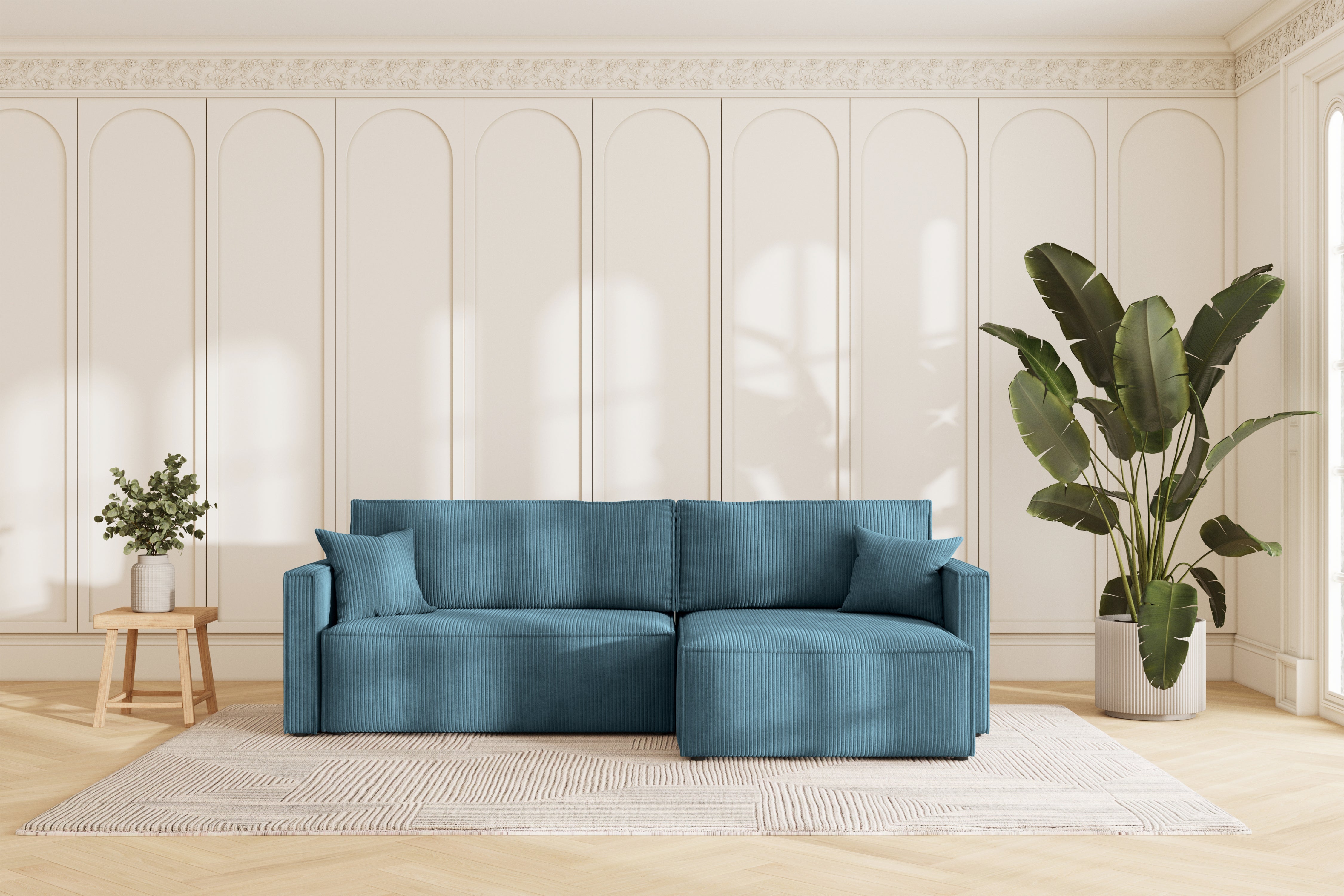 Karlo Sovesofa L XL - Velvet Blue