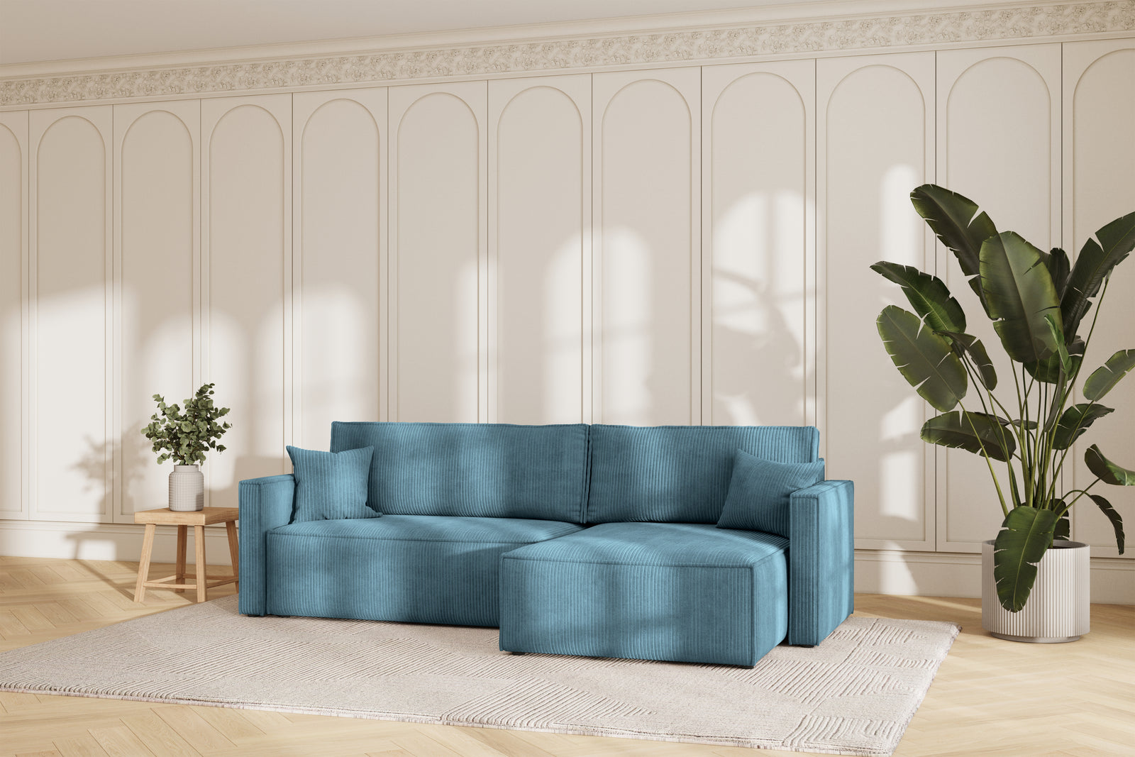 Karlo Sovesofa L XL - Velvet Blue