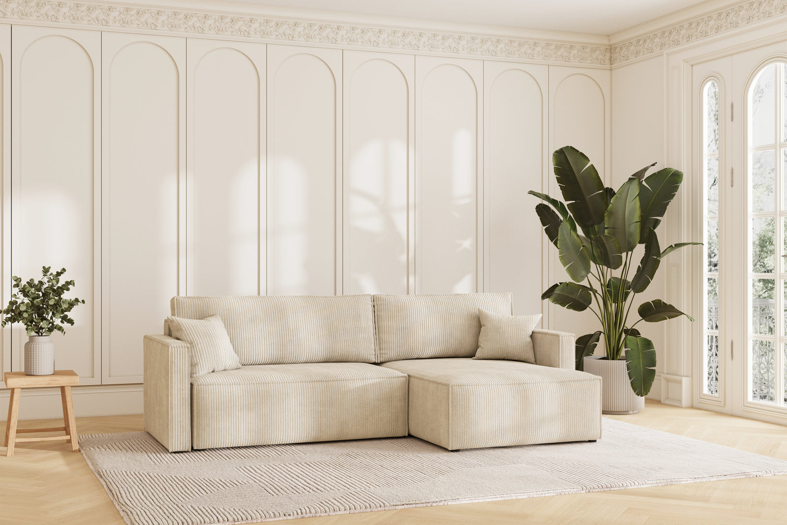 Karlo Sovesofa L XL - Velvet Ivory
