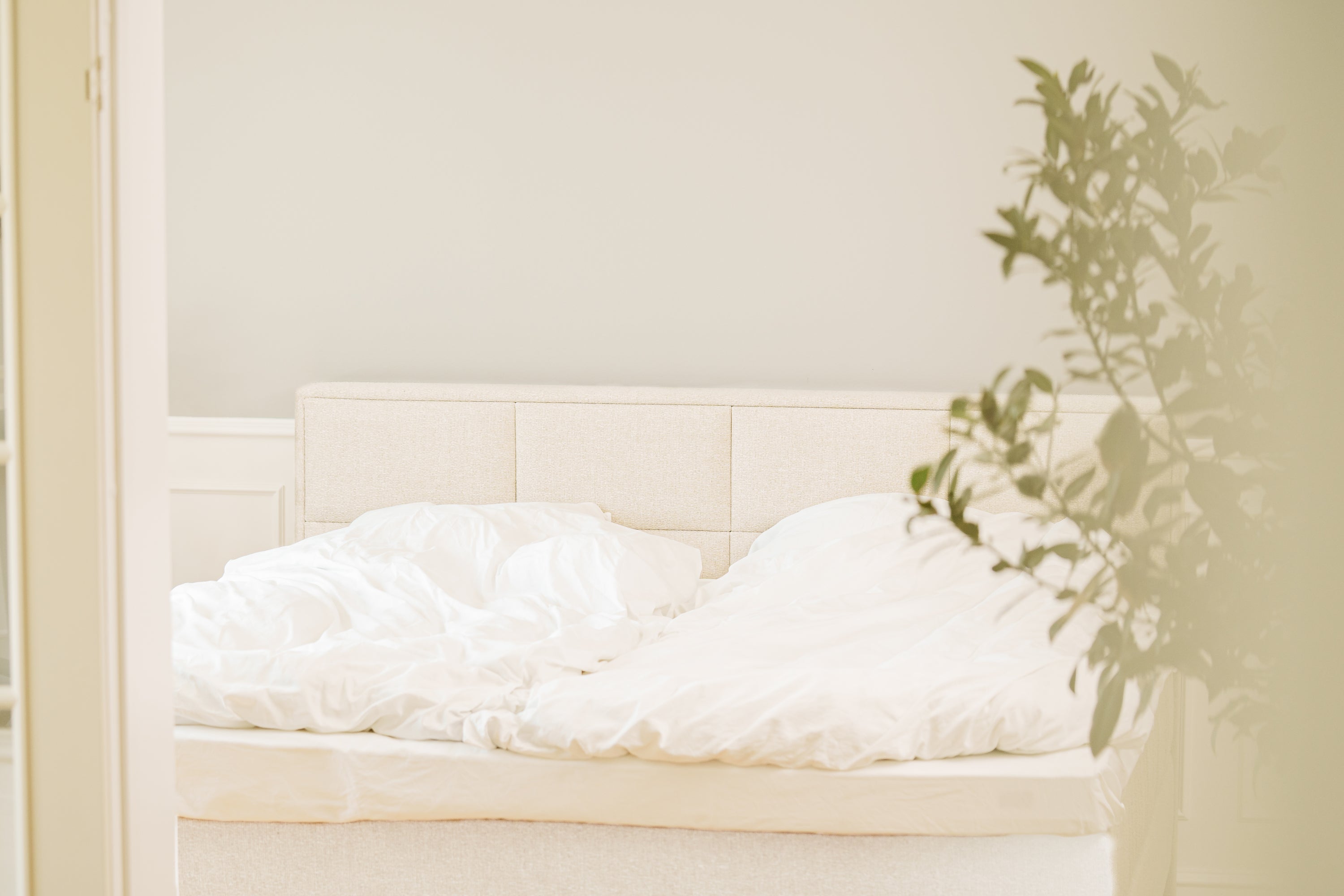 SÖVNN Kopenhagen Sengegavl - Lys beige - 180x110