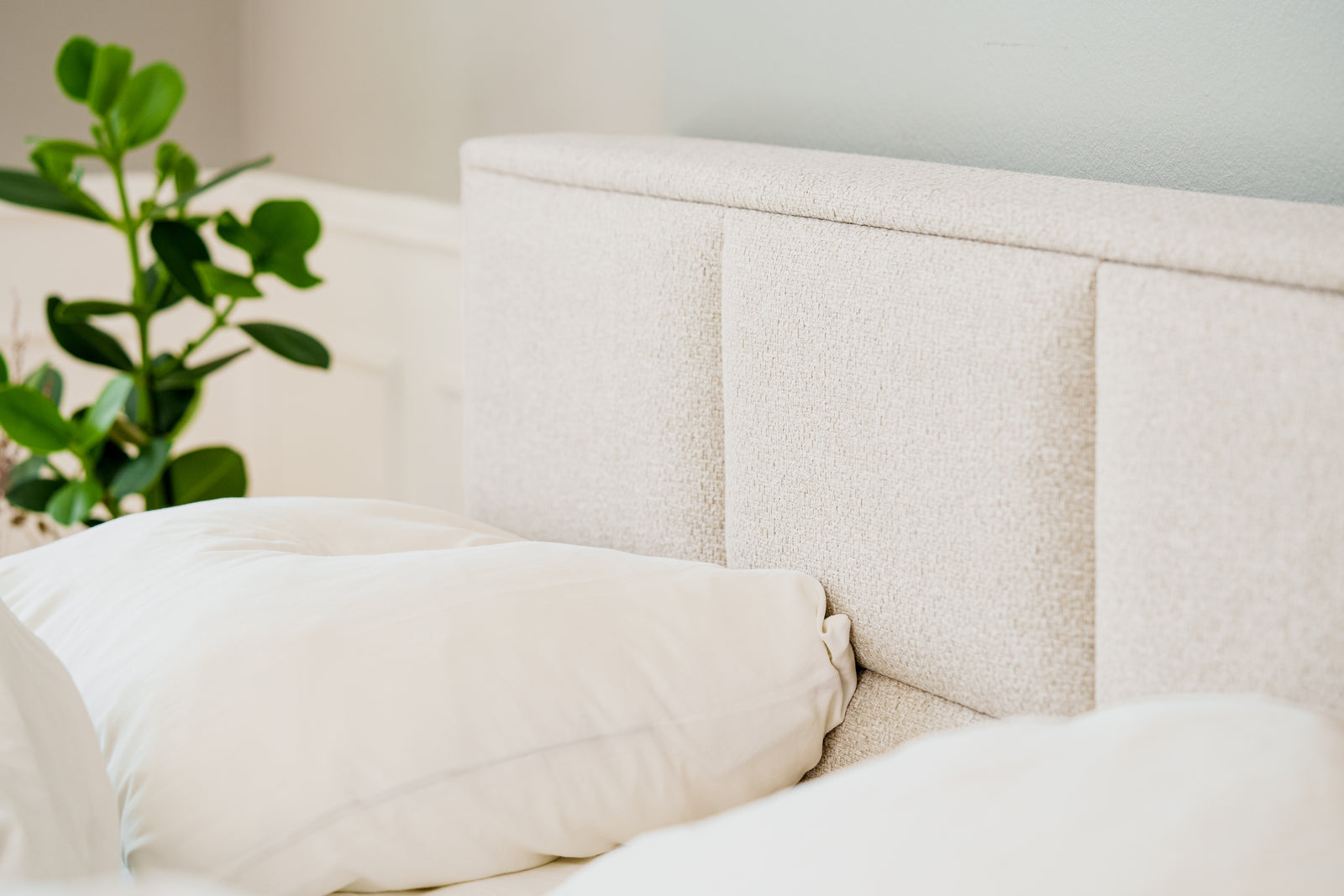 SÖVNN Comfort Kontinentalseng - 140x200 - Lys Beige