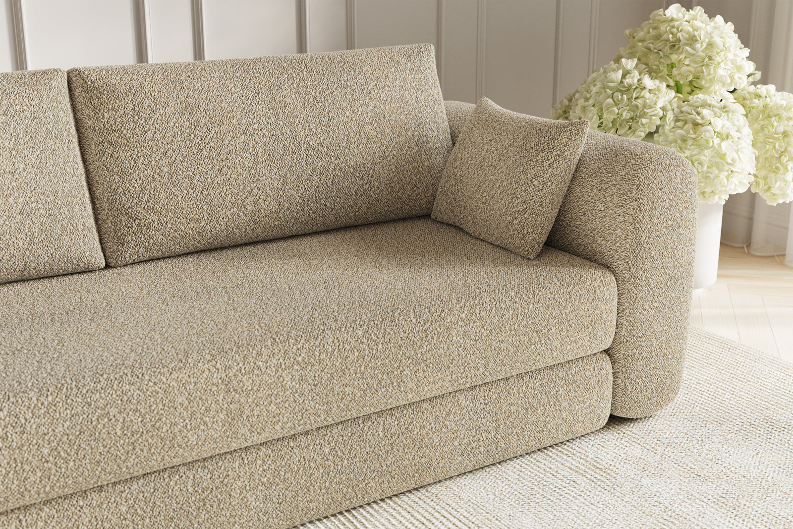 Lea Sovesofa - Bouclé Sand