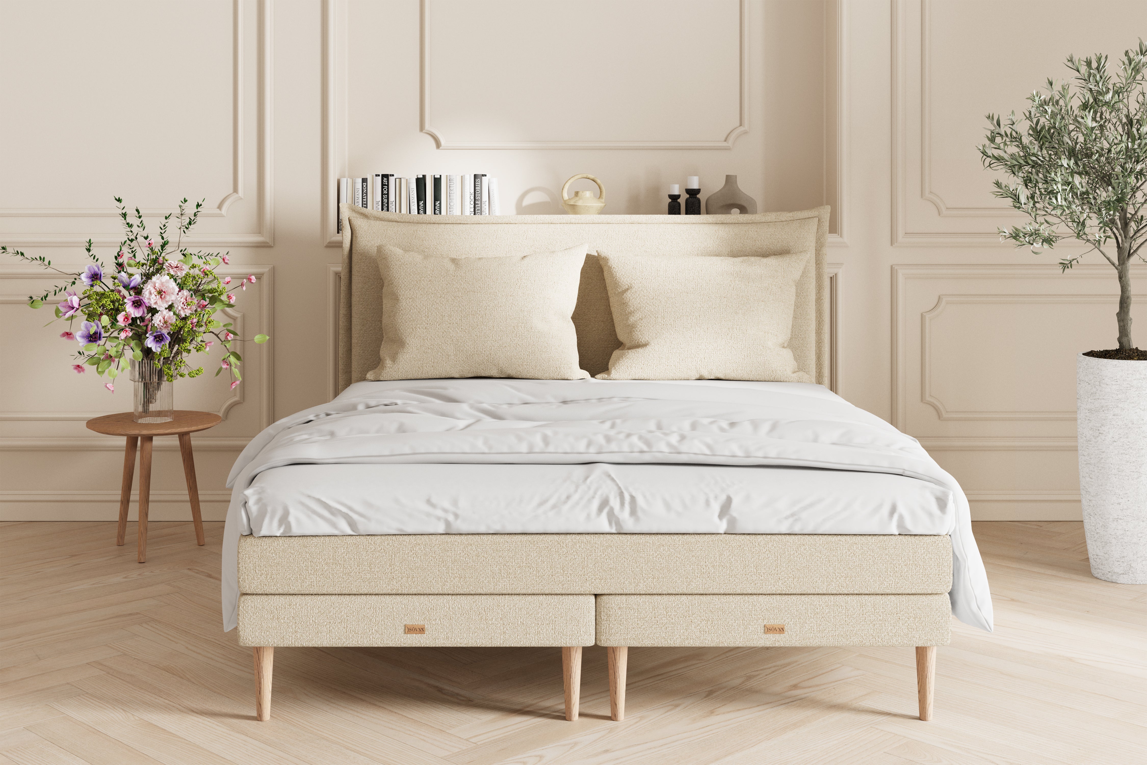 Gavlpude 50x80 - Lys beige