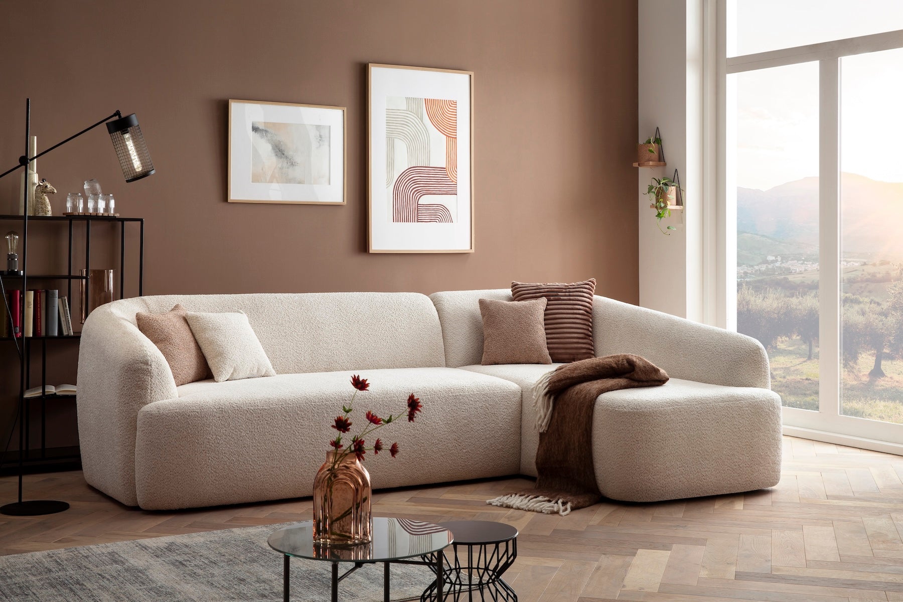 Mira - Chaiselong sofa