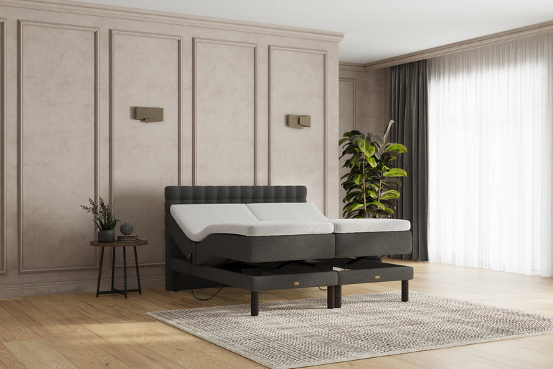 SÖVNN Naja Elevationsseng - 180x210 - Grå