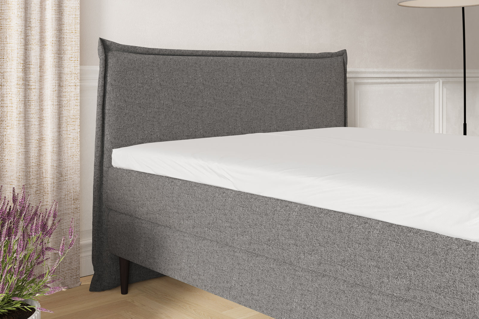 SÖVNN Nala Kontinentalseng - 90x200 - Grå