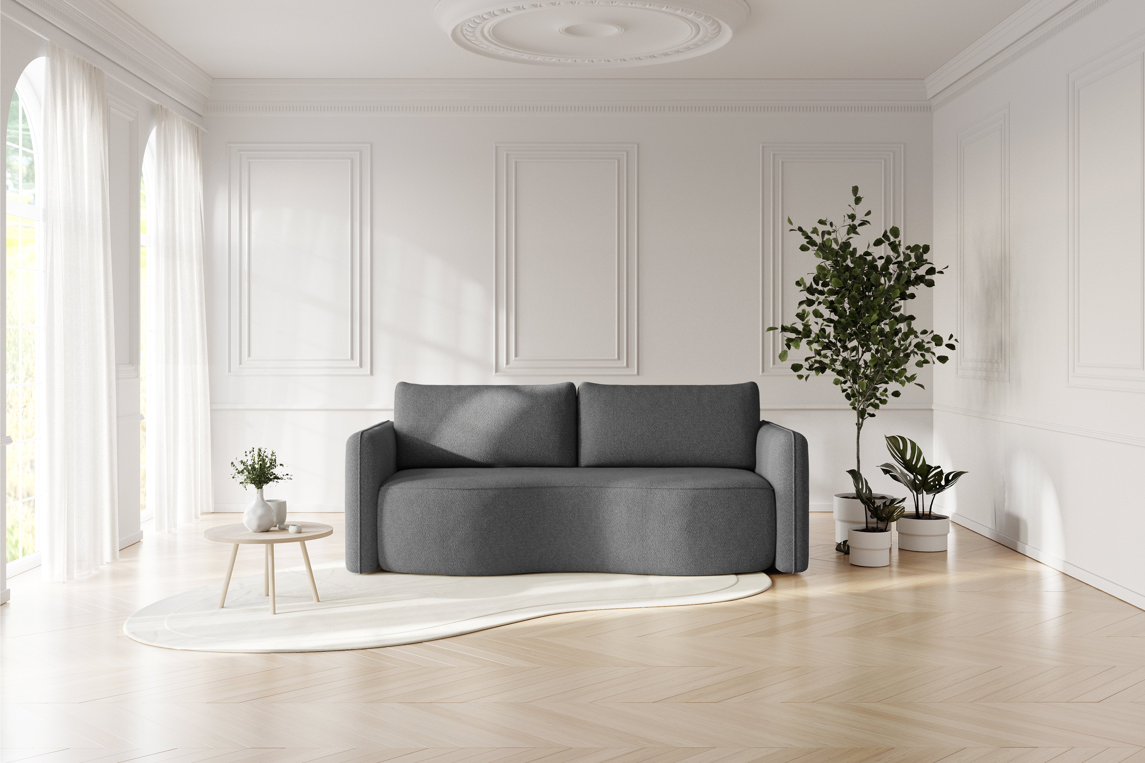 Sovesofa Napoli - Charcoal