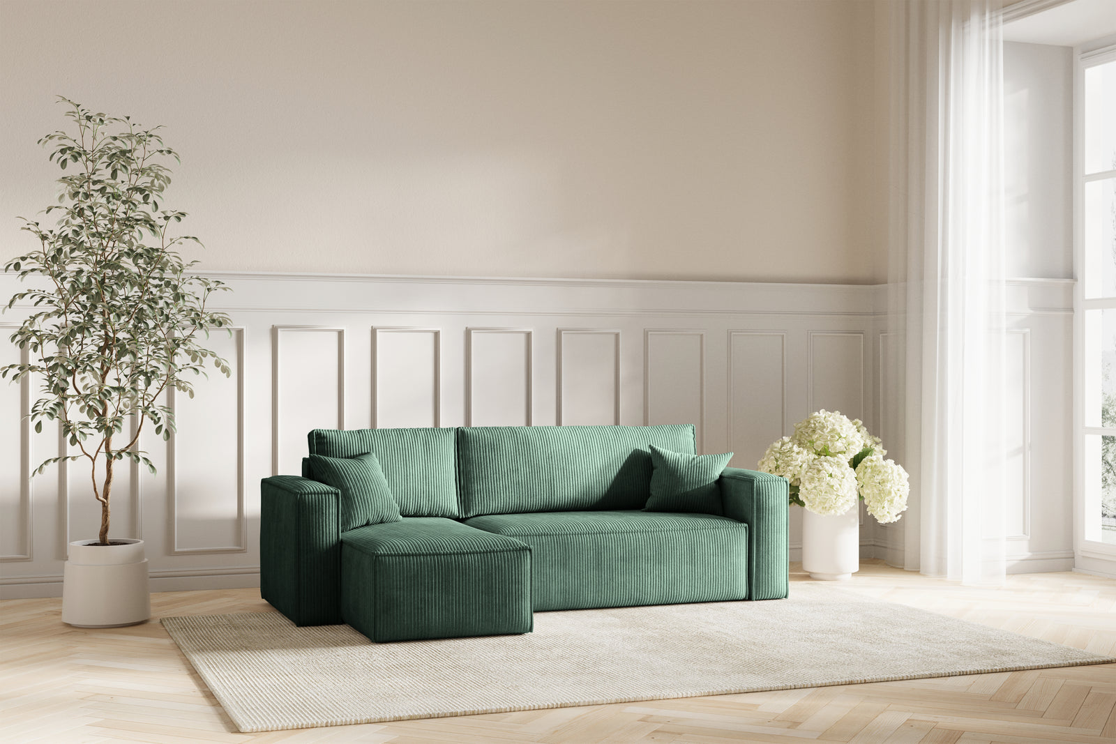 Neo Sovesofa L - Velvet Green