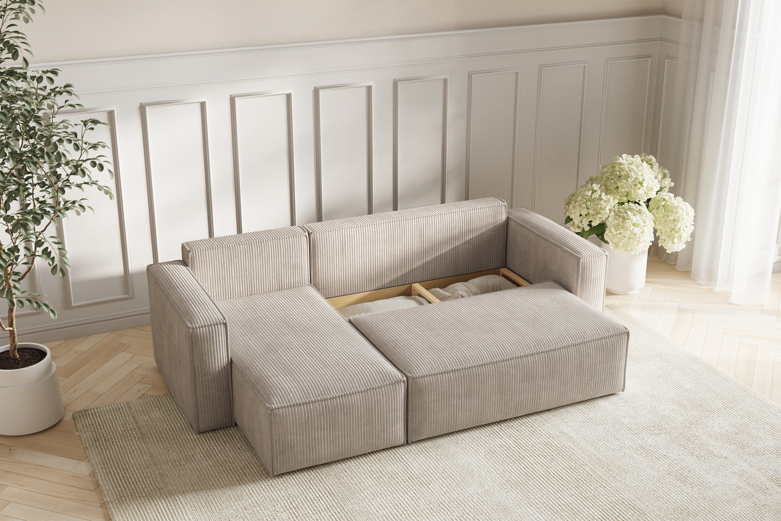 Neo Sovesofa L - Velvet Beige