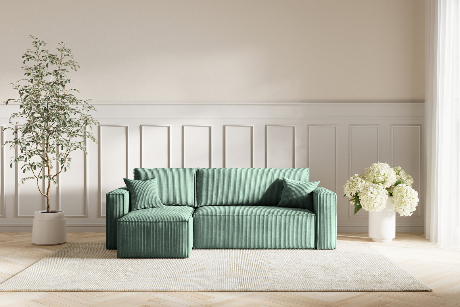 Neo Sovesofa L - Velvet Green