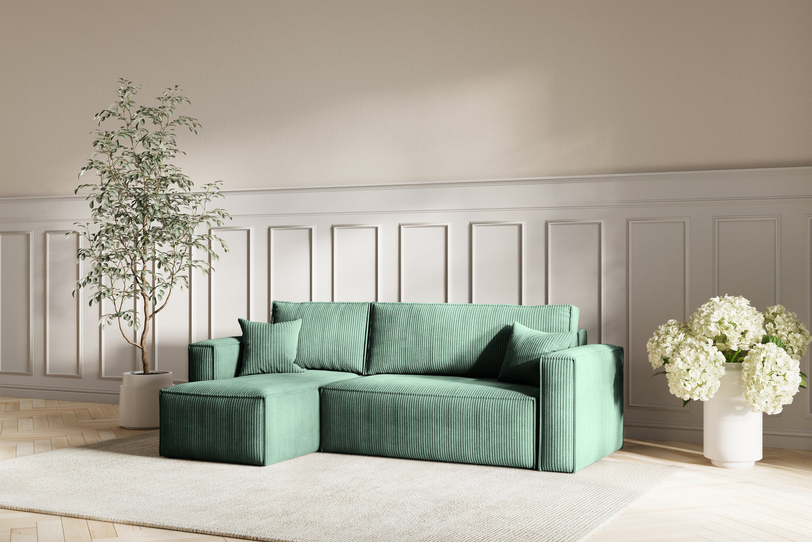 Neo Sovesofa L - Velvet Green