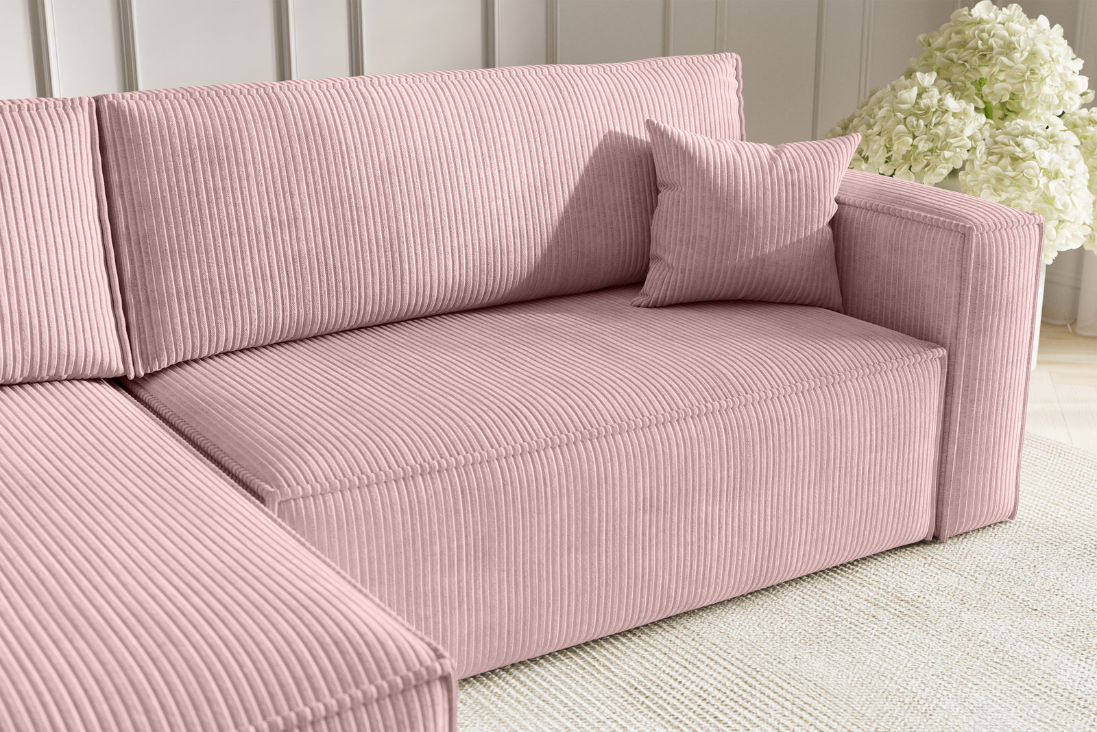 Neo Sovesofa L - Velvet Rose