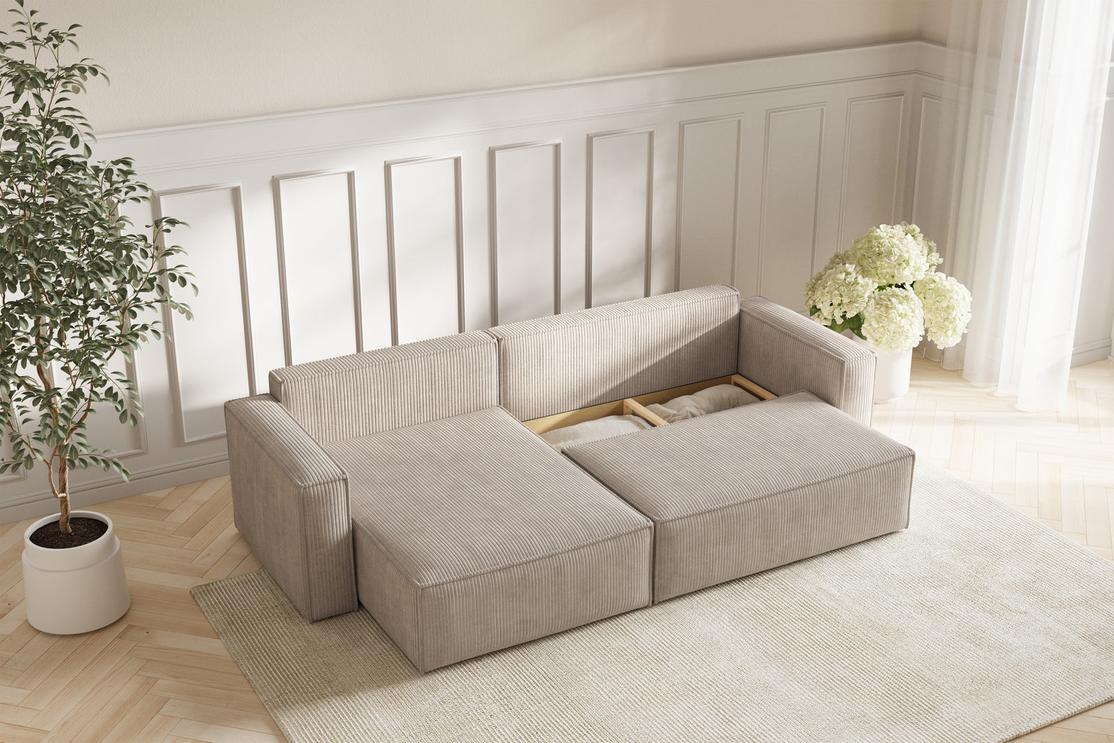 Neo Sovesofa L XL- Velvet Beige