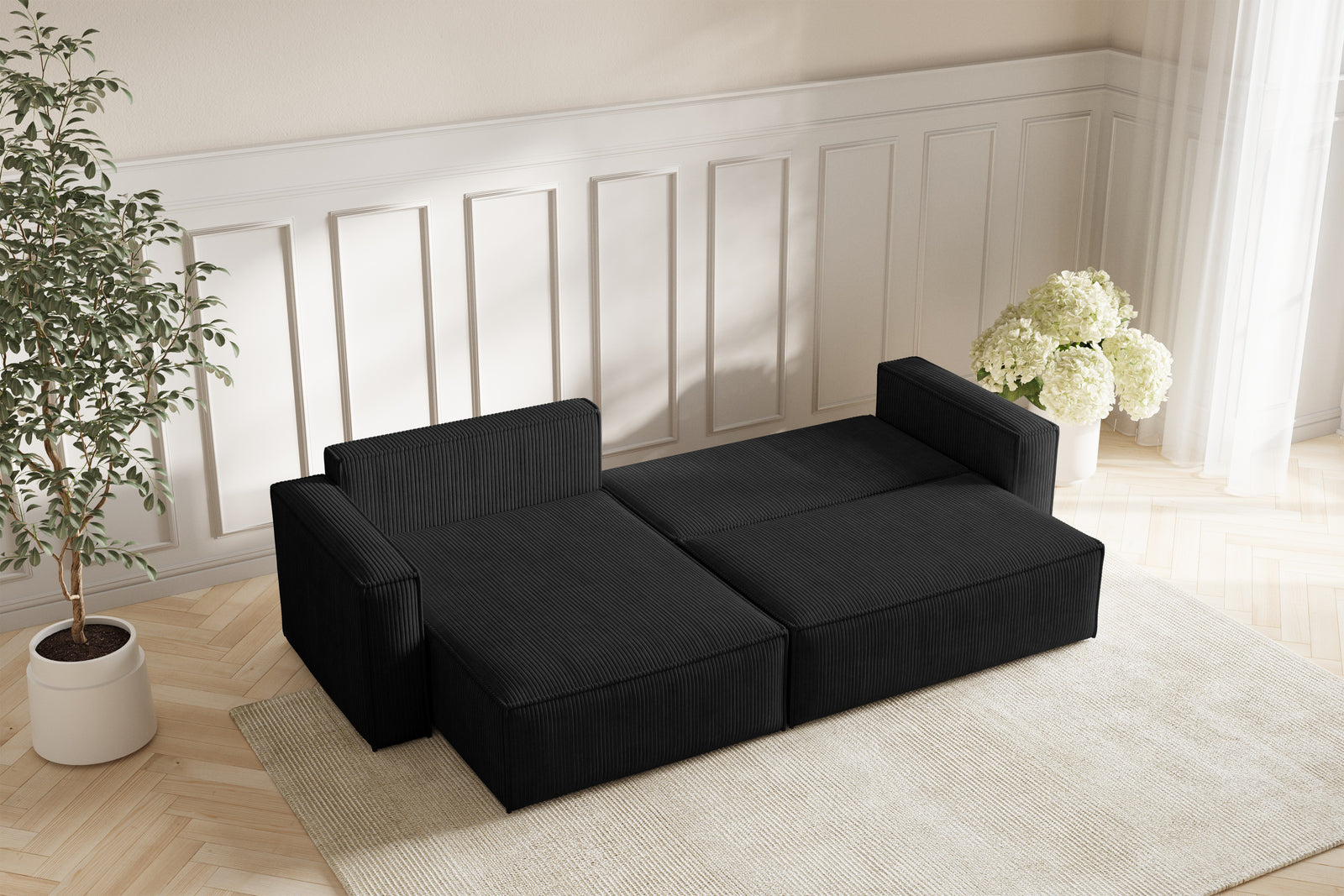 Neo Sovesofa L XL- Velvet Black