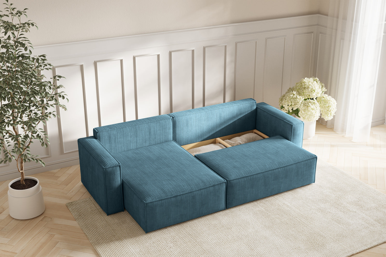 Neo Sovesofa L XL- Velvet Blue