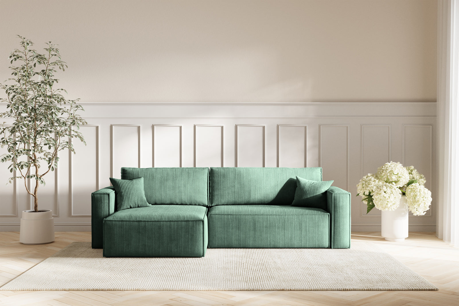 Neo Sovesofa L XL- Velvet Green