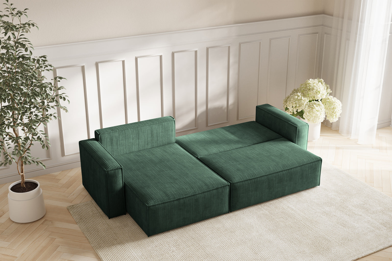 Neo Sovesofa L XL- Velvet Green