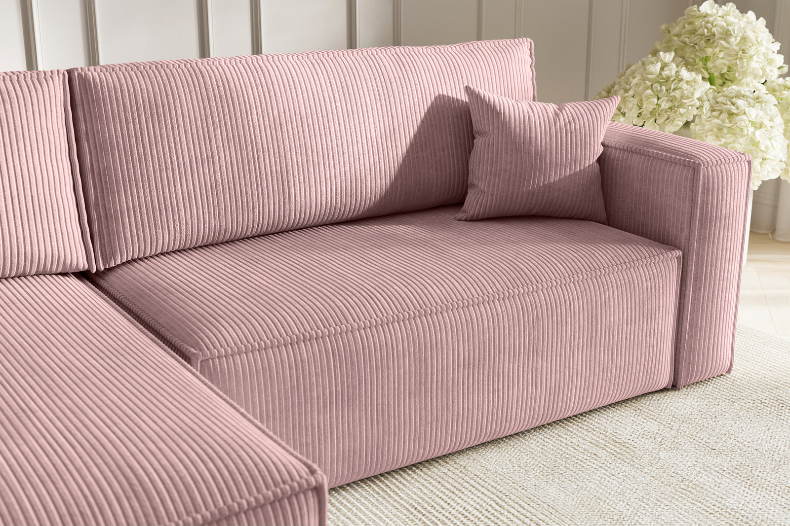 Neo Sovesofa L XL- Velvet Rose