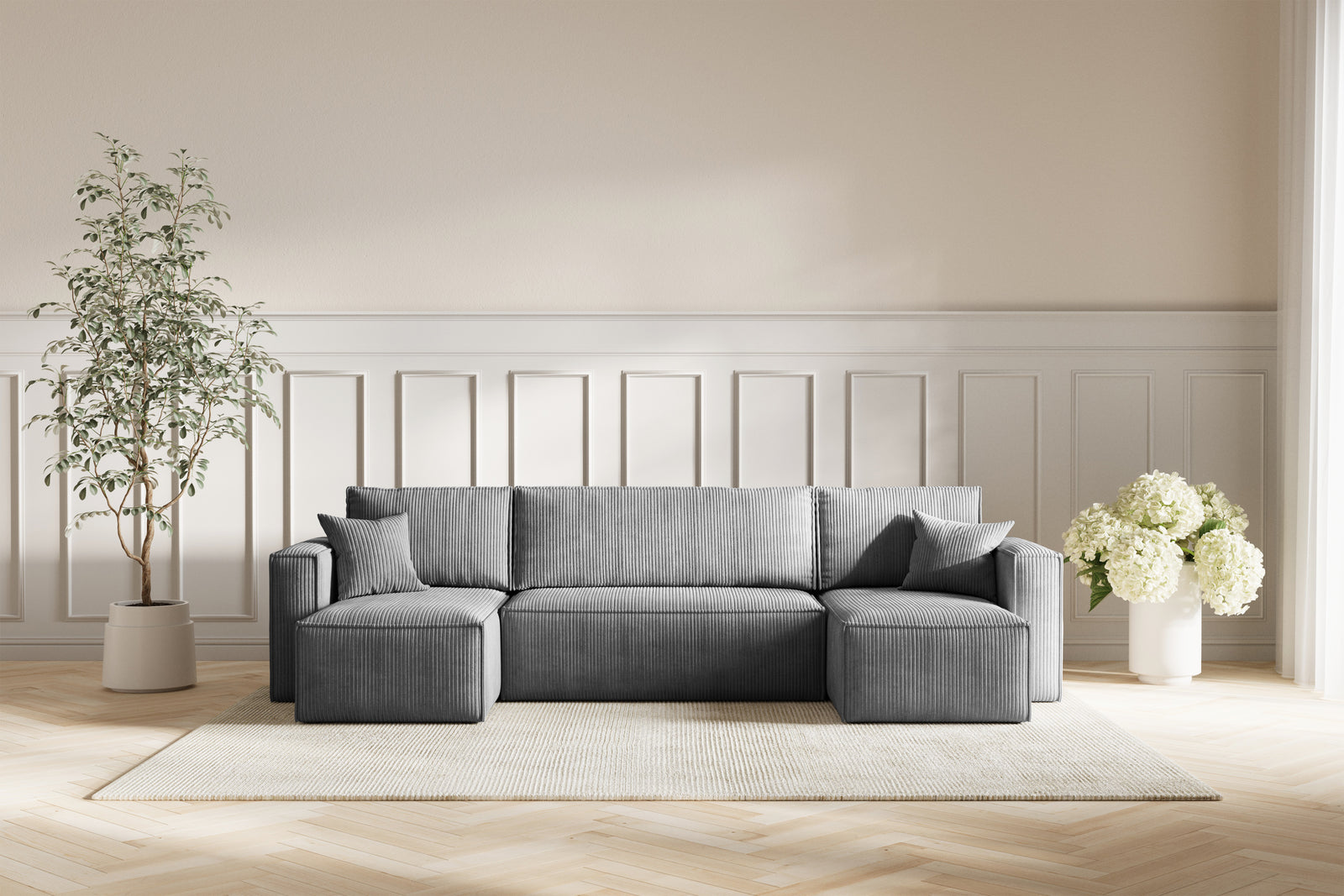Neo Sovesofa U - Velvet Ash