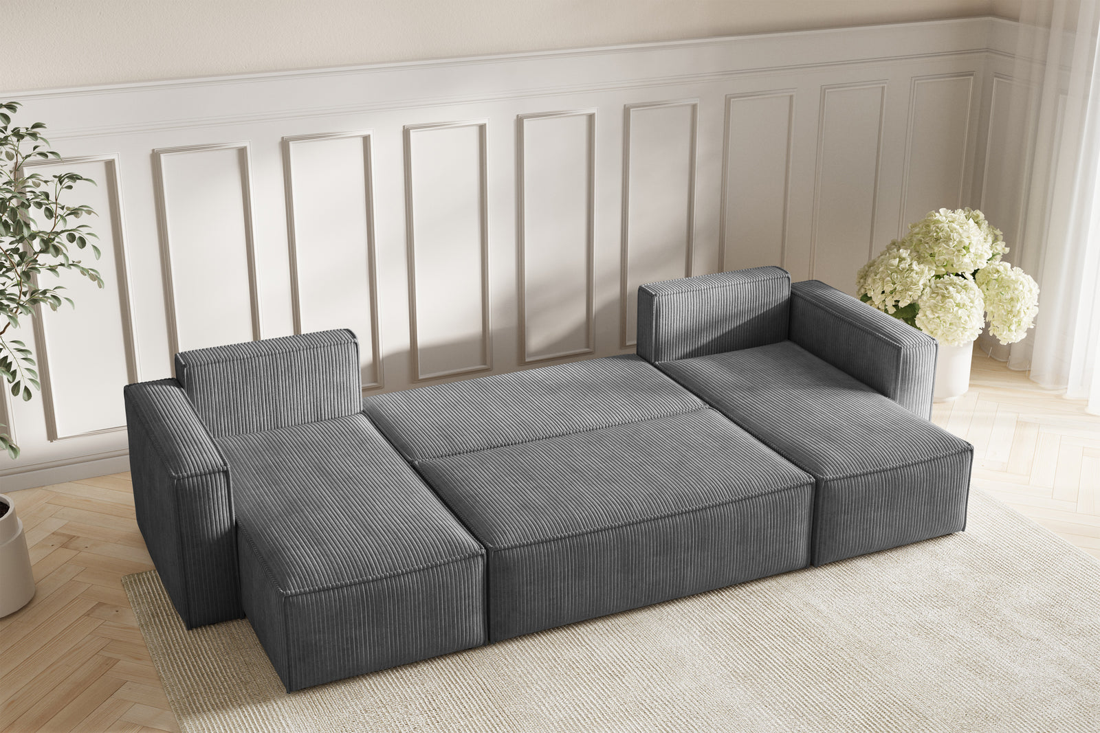 Neo Sovesofa U - Velvet Ash