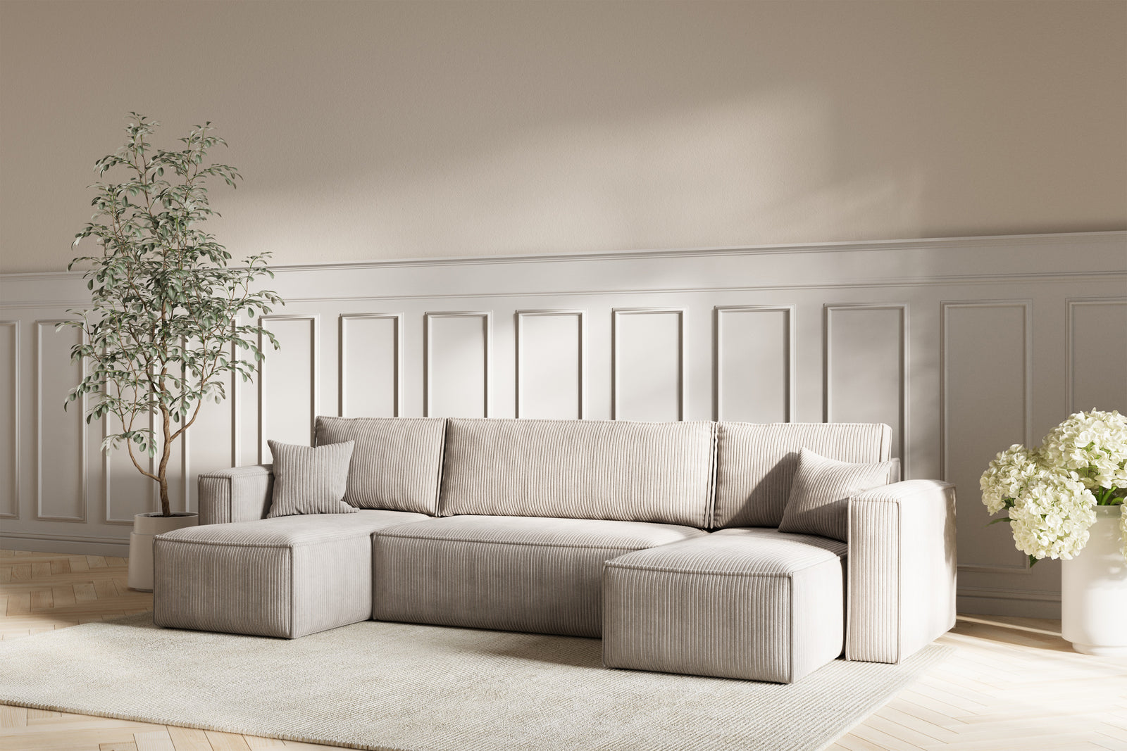 Neo Sovesofa U - Velvet Beige
