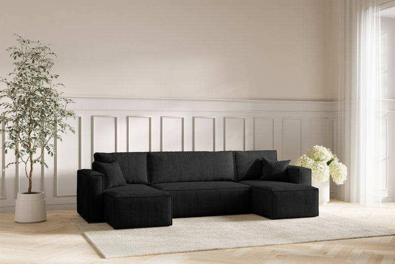 Neo Sovesofa U - Velvet Black