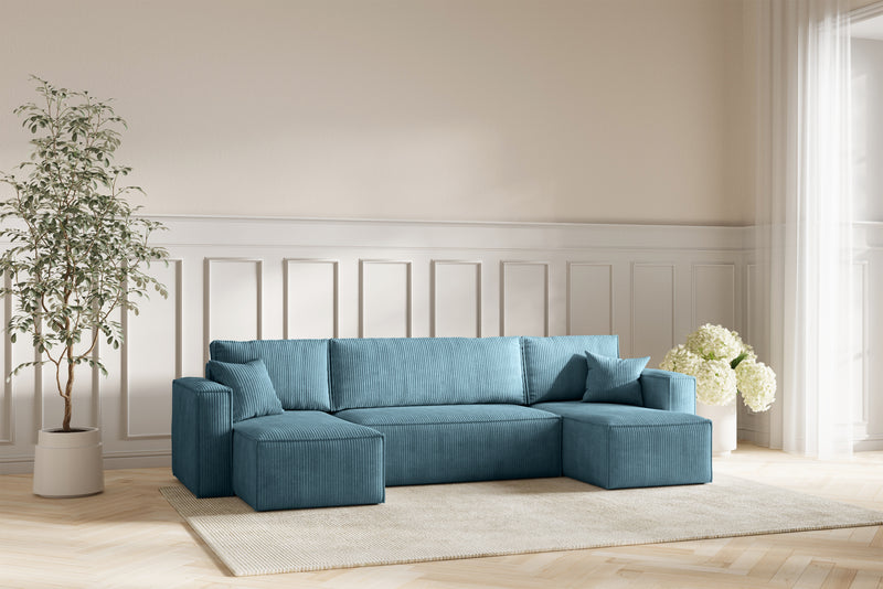 Neo Sovesofa U - Velvet Blue