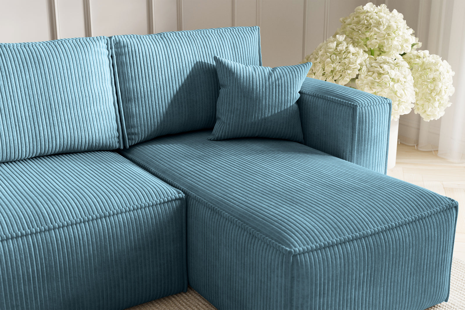 Neo Sovesofa U - Velvet Blue