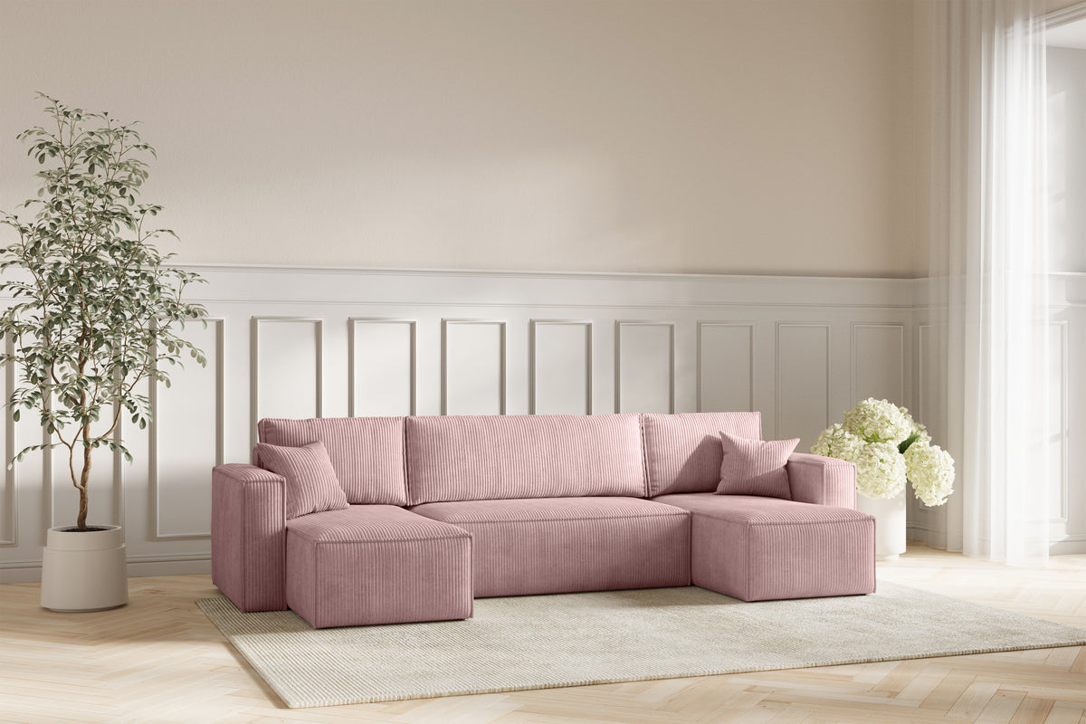 Neo Sovesofa U - Velvet Rose