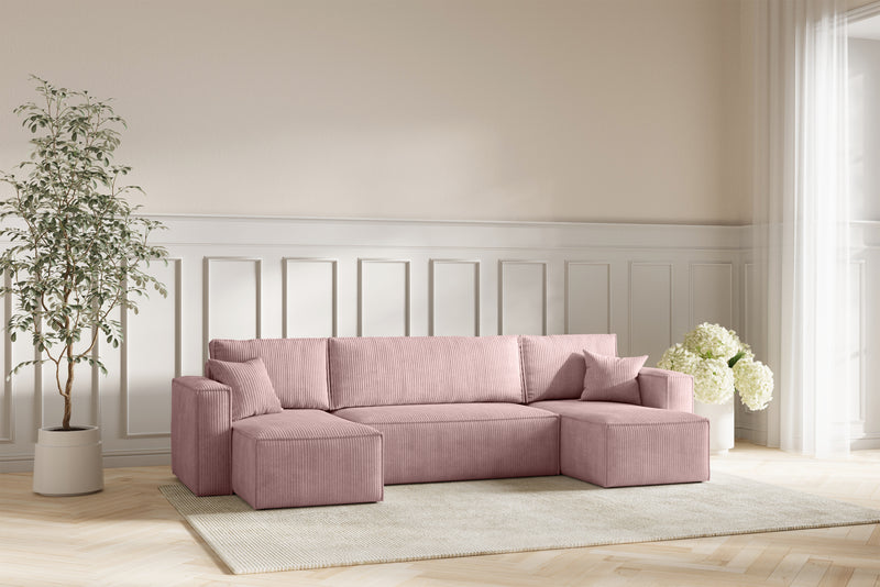 Neo Sovesofa U - Velvet Rose