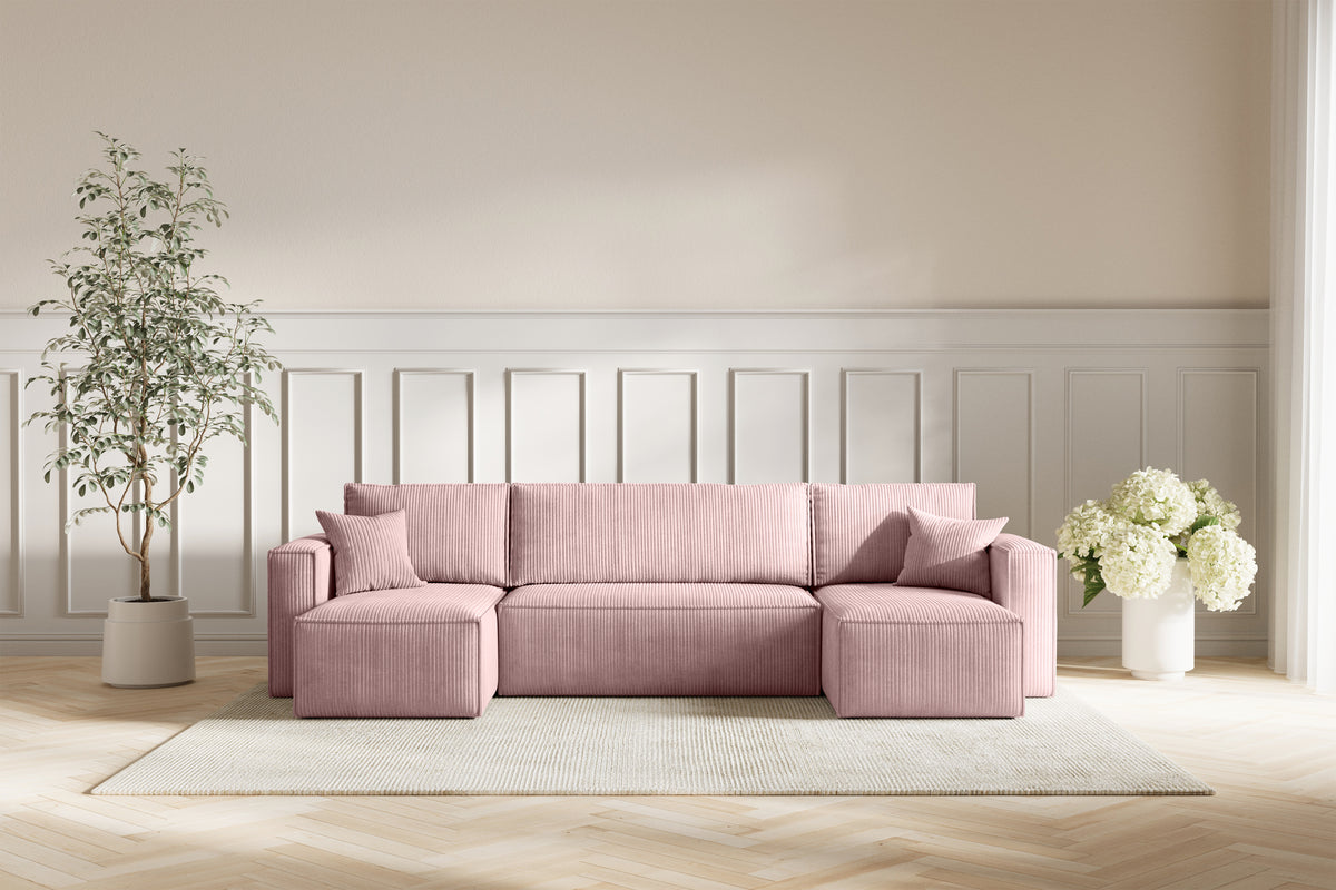 Neo Sovesofa U - Velvet Rose