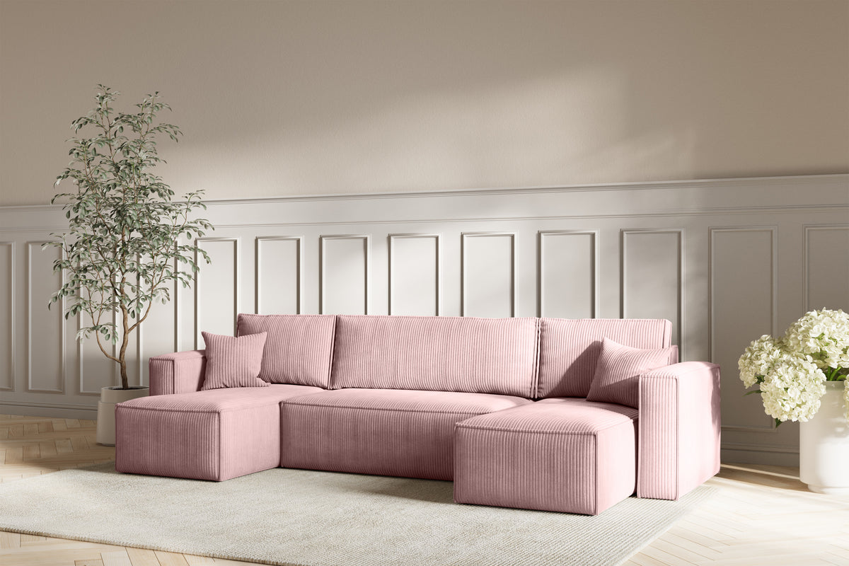 Neo Sovesofa U - Velvet Rose