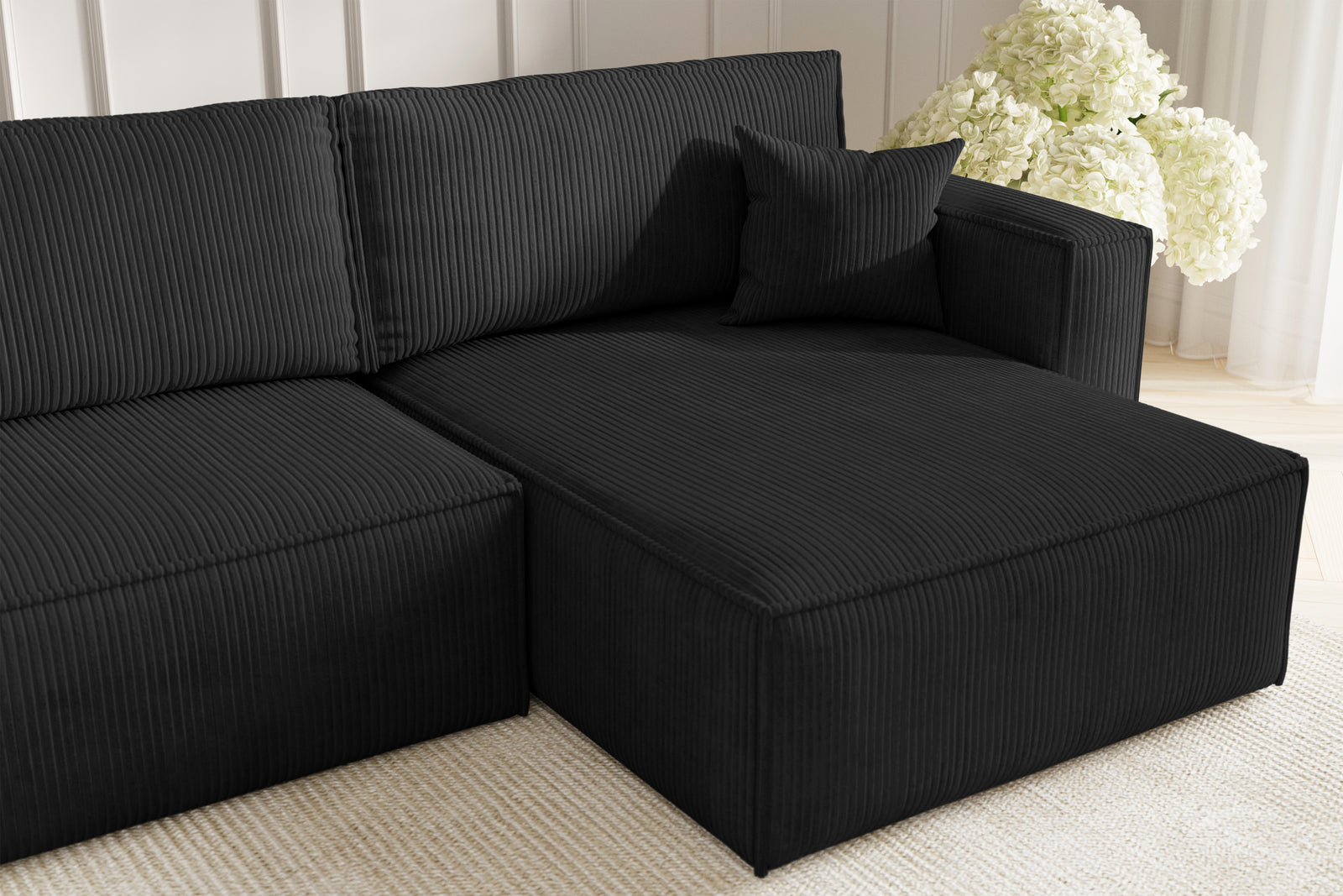 Neo Sovesofa U XL - Velvet Black