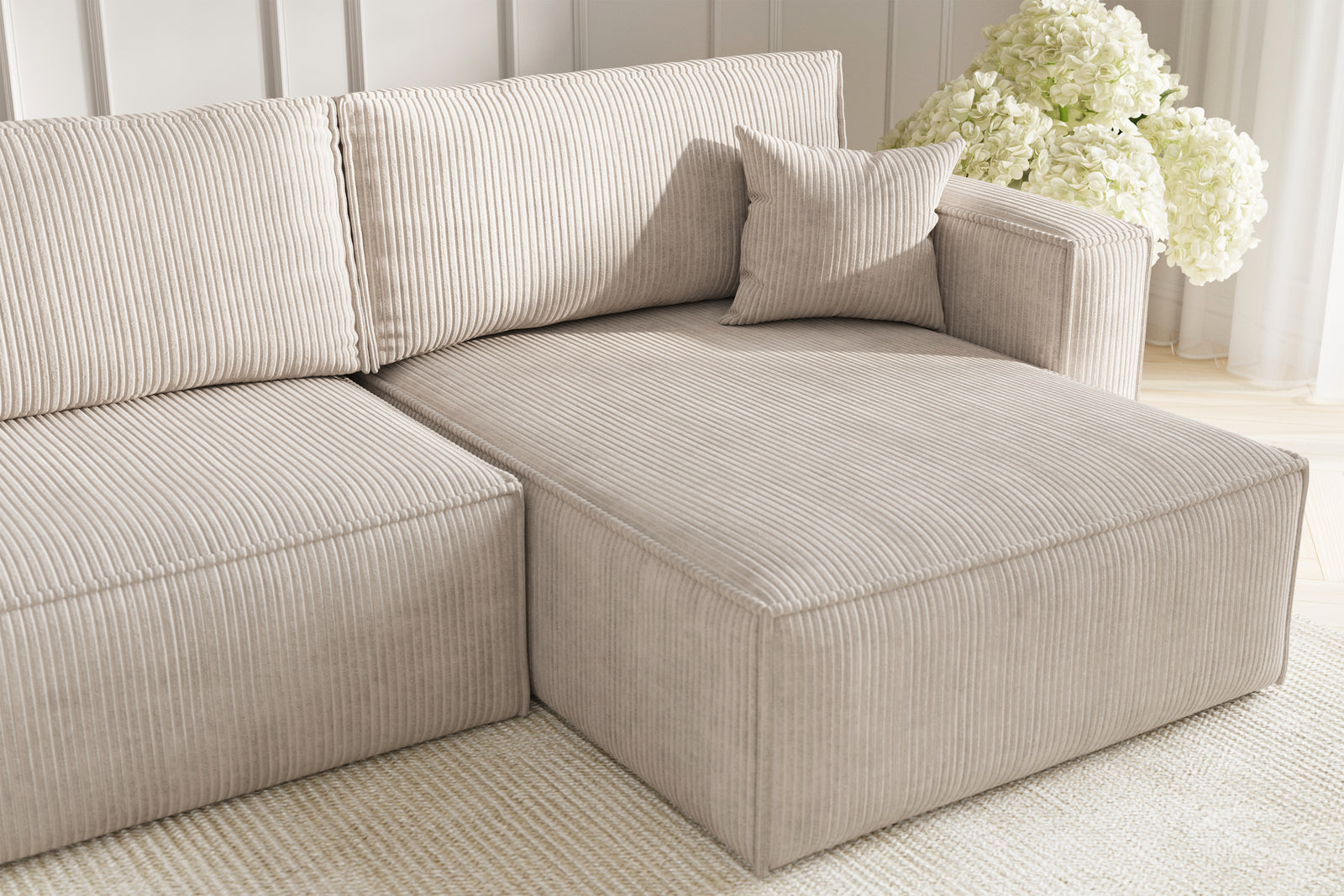 Neo Sovesofa U XL - Velvet Beige