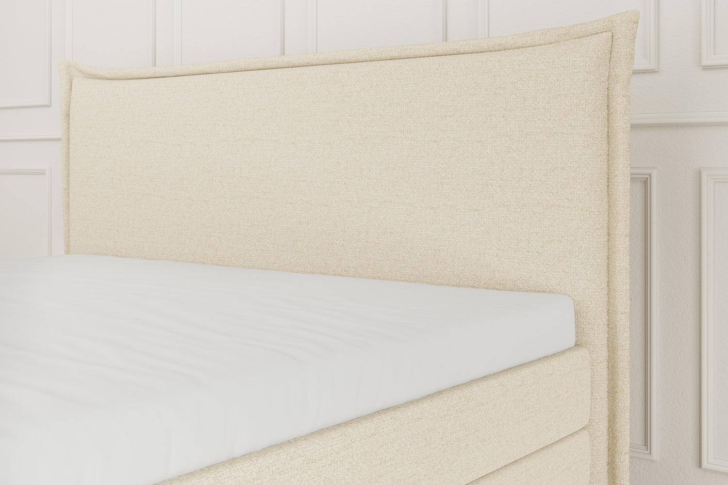 SÖVNN Nova Sengegavl - Lys beige - 140x120