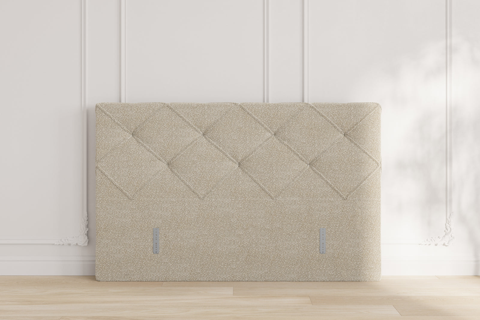 Novi gavl - bouclé beige - 160x110