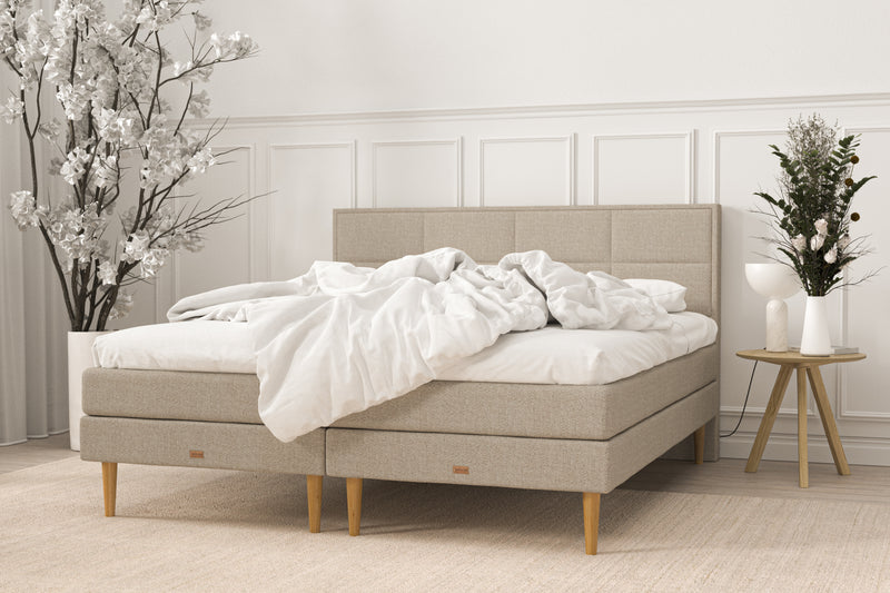 SÖVNN Luna Kontinentalseng - 180x210 - Sand