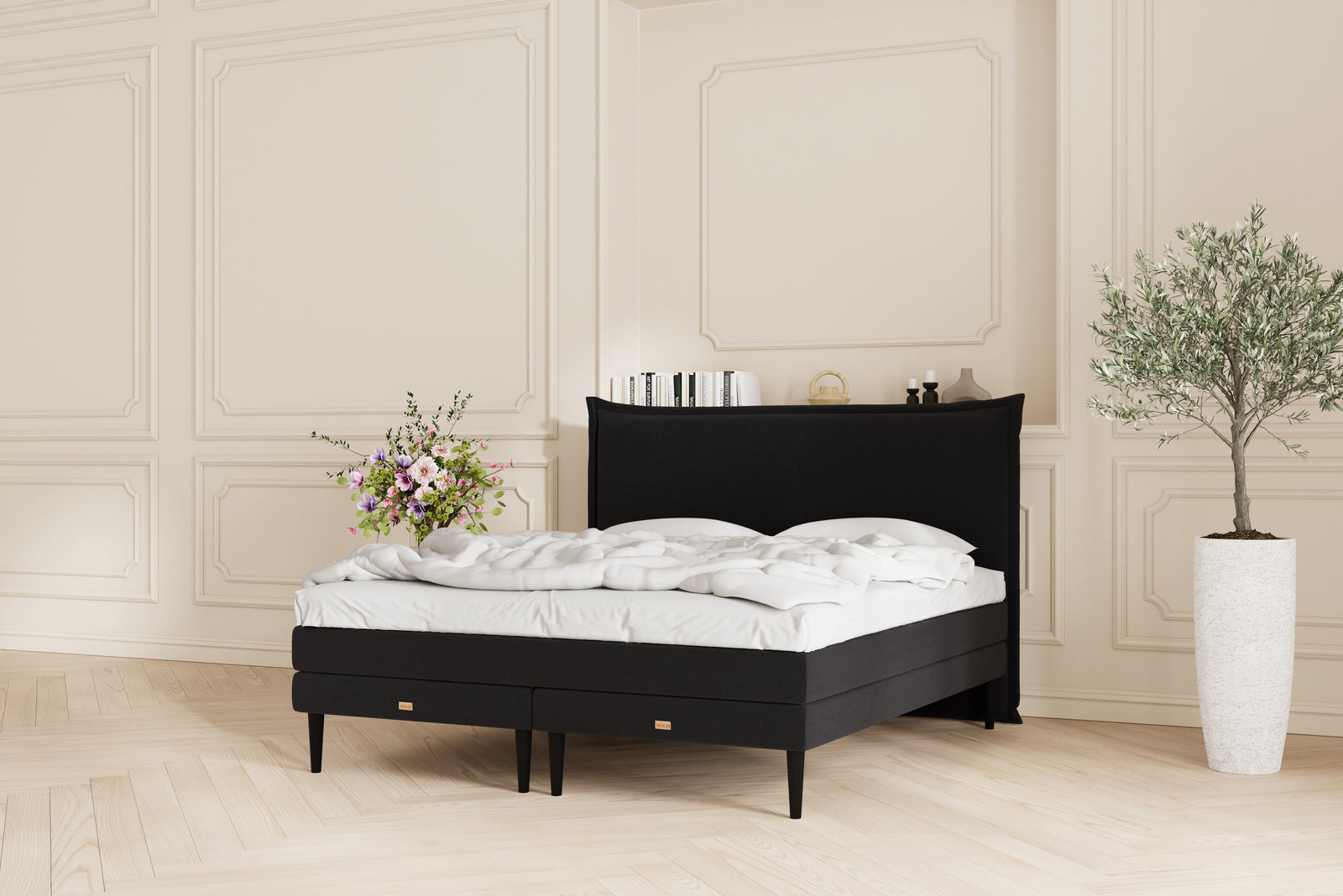 SÖVNN Prestige Kontinentalseng - 180x210 - Sort