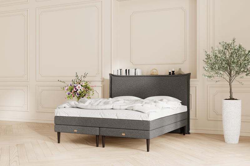 SÖVNN Prestige Kontinentalseng - 140x200 - Grå